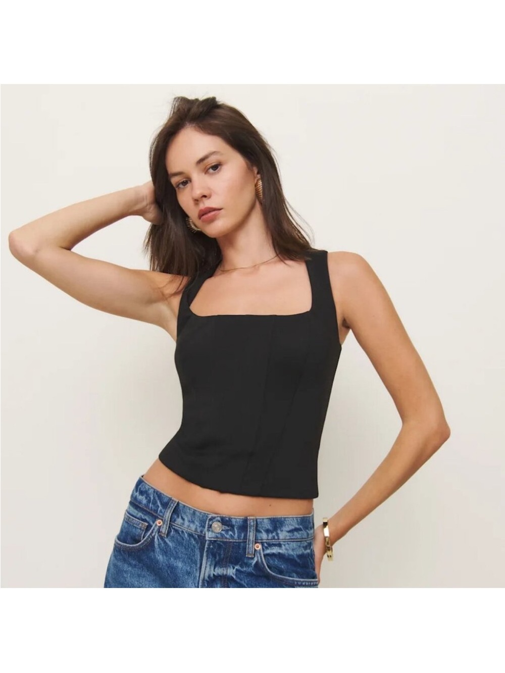 NWT reformation sienna knit top - XS